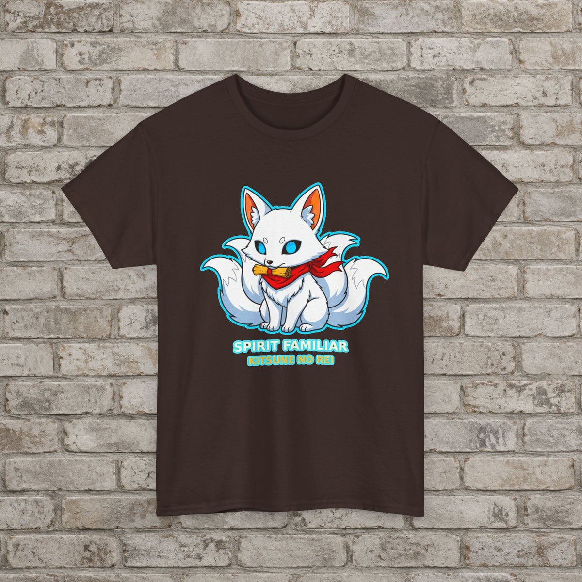 Kitsune Spirit Familiar Anime T-Shirt