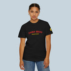 ZOMBA SQUAD Embroidered T-Shirt , Biohazard Sleeve Patch  Unisex Tee