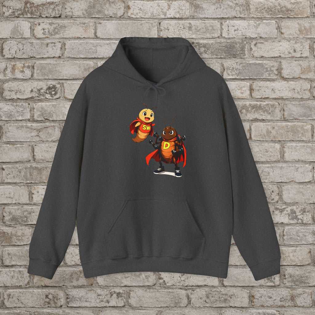 Superbug & D-Roach Funny Anime Hoodie