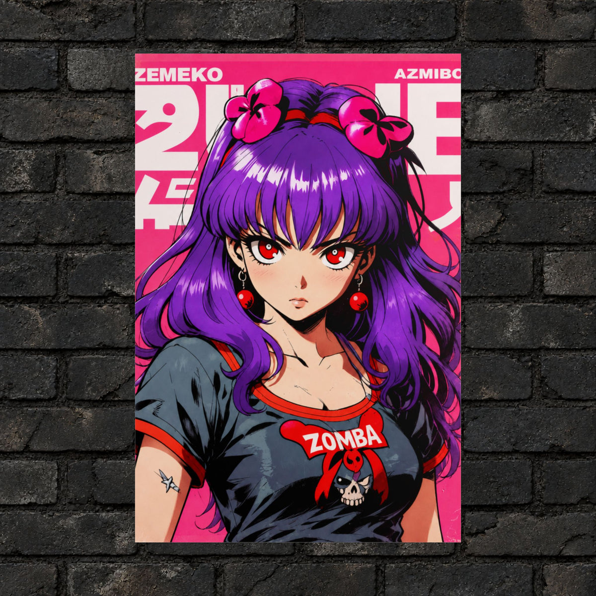 Yumi Kisaragi ZOMBA Squad™ Poster