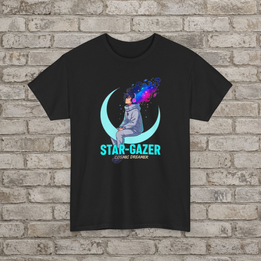 Star-Gazer Cosmic Dreamer Anime T-Shirt