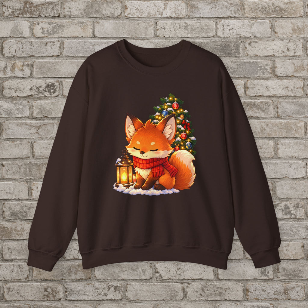 Cozy Christmas Fox Sweatshirt