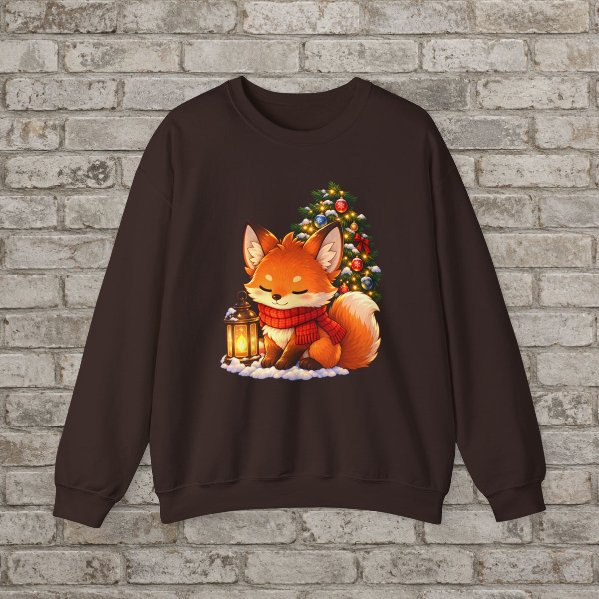 Cozy Christmas Fox Sweatshirt