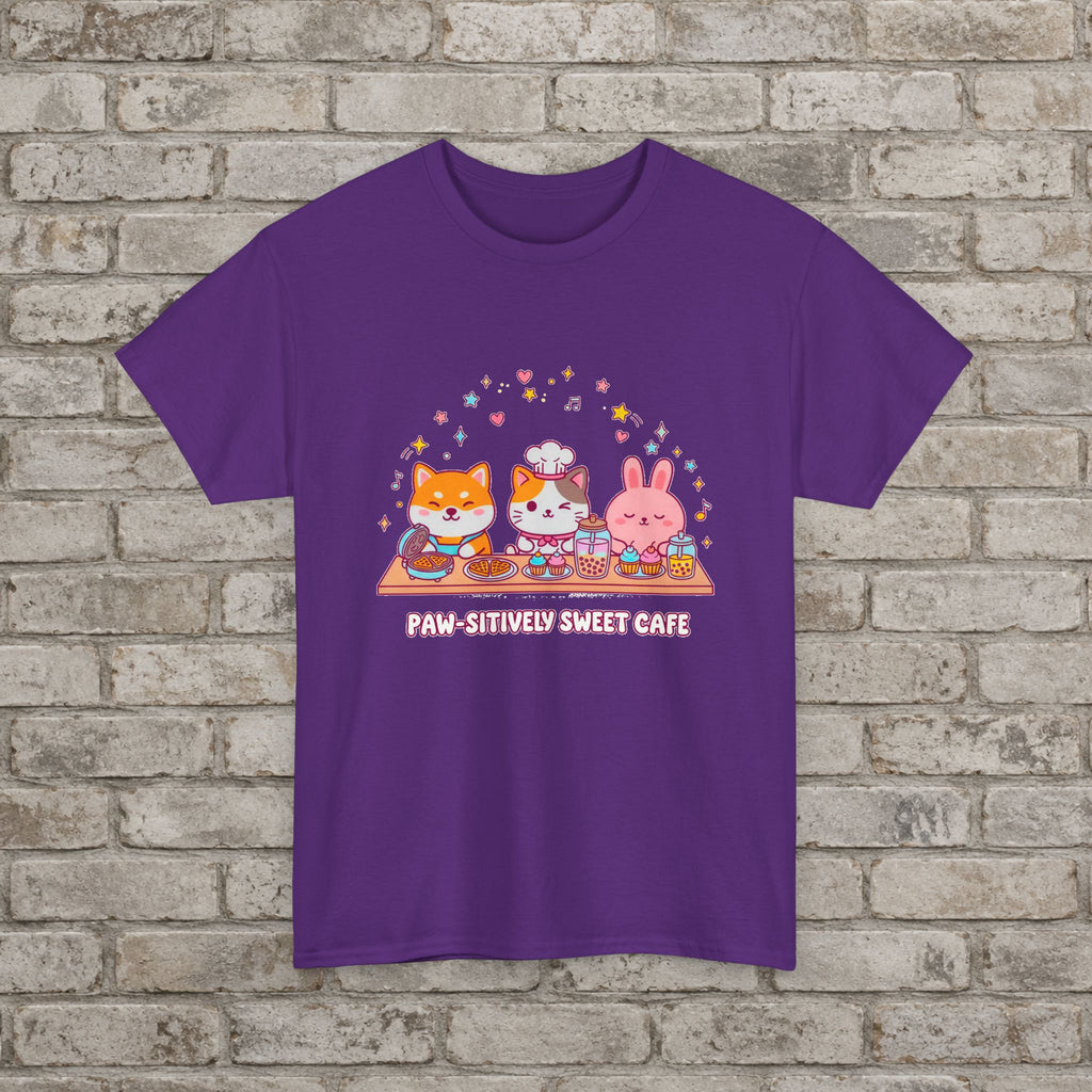 Kawaii Paw-sitively Sweet Café T-Shirt