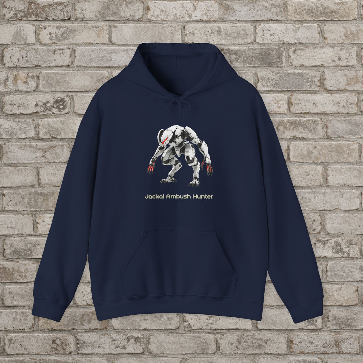 Jackal Ambush Hunter Mecha Anime Hoodie