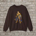 Golden Knight Warrior Anime Sweatshirt