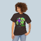 Urban Alchemist Anime T Shirt Dragon Graffiti Streetwear Graphic Tee Cyberpunk Fantasy Gamer Shirt Unisex