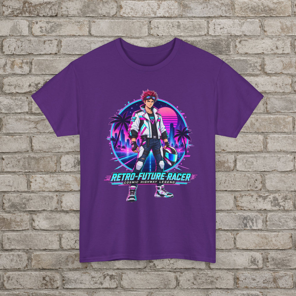 Retro-Future Racer Anime T-Shirt