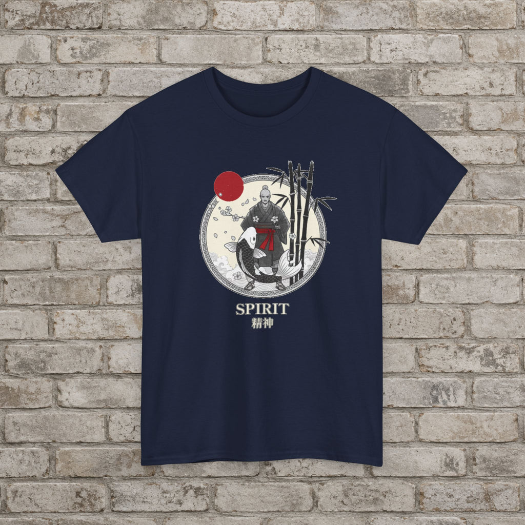 Spirit Japanese Anime Zen Warrior T-Shirt