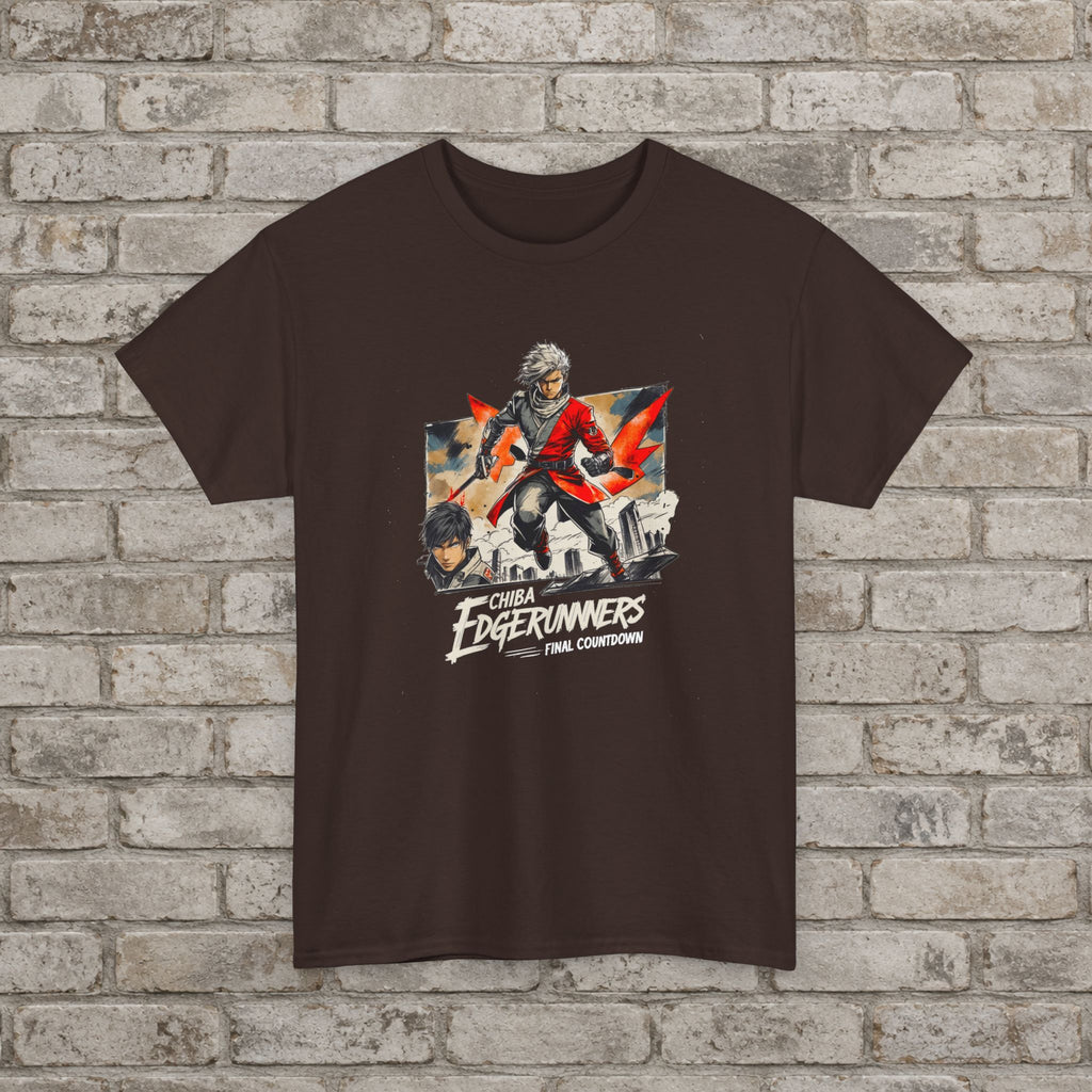 Chiba Edgerunners Anime Cyberpunk T-Shirt