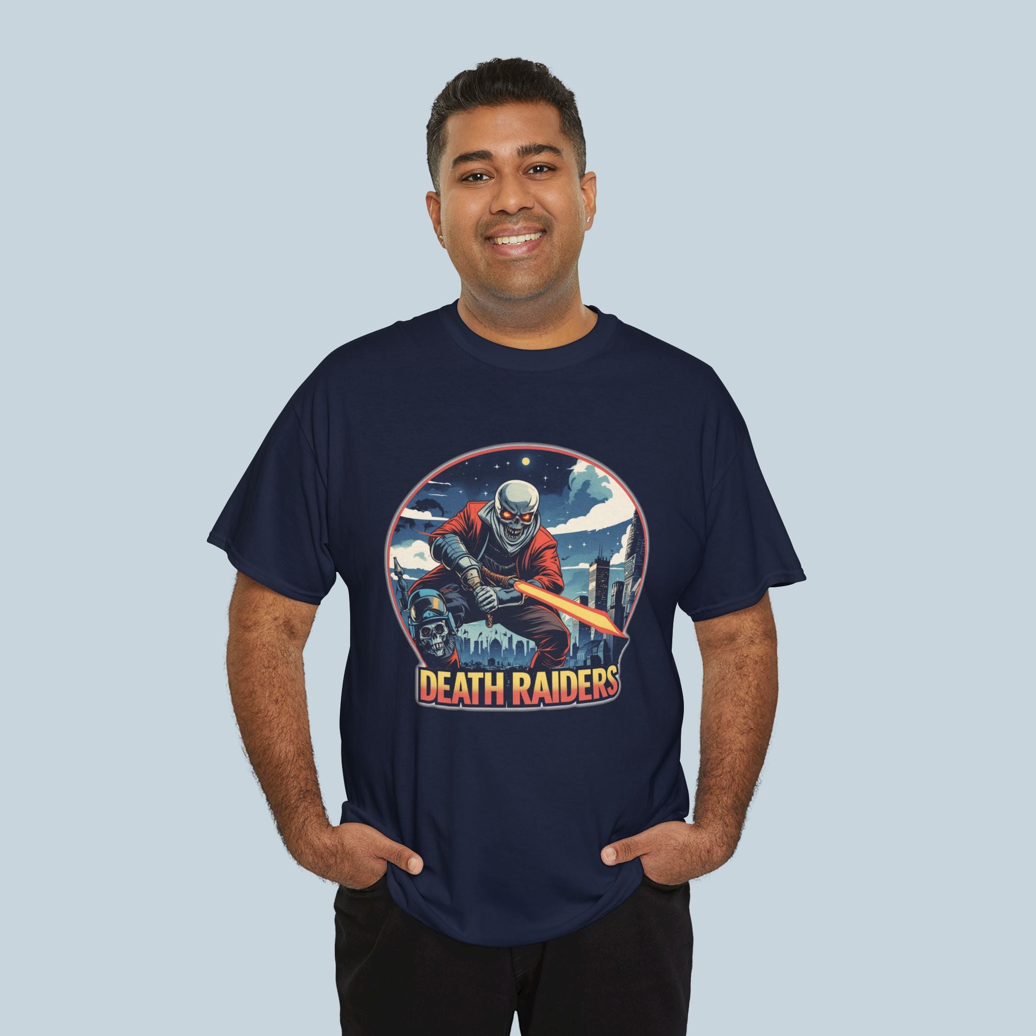 Death Raiders Anime T Shirt  Streetwear Graphic Tee