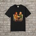 Autumn Café: Cozy Anime Friends T-Shirt