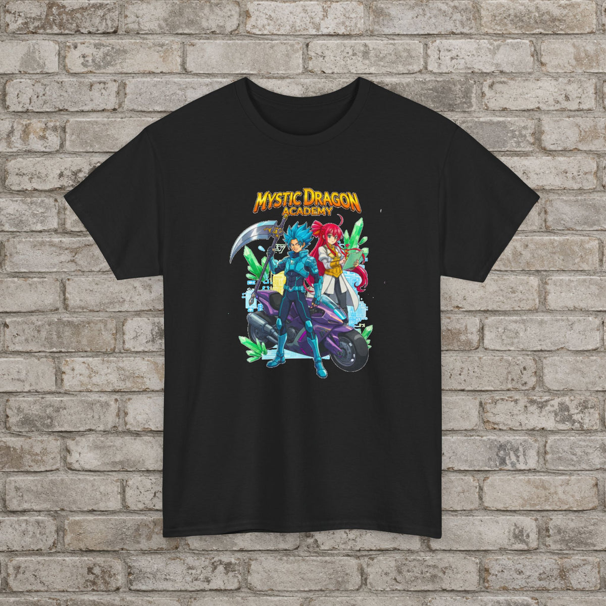 Mystic Dragon Academy Anime T-Shirt