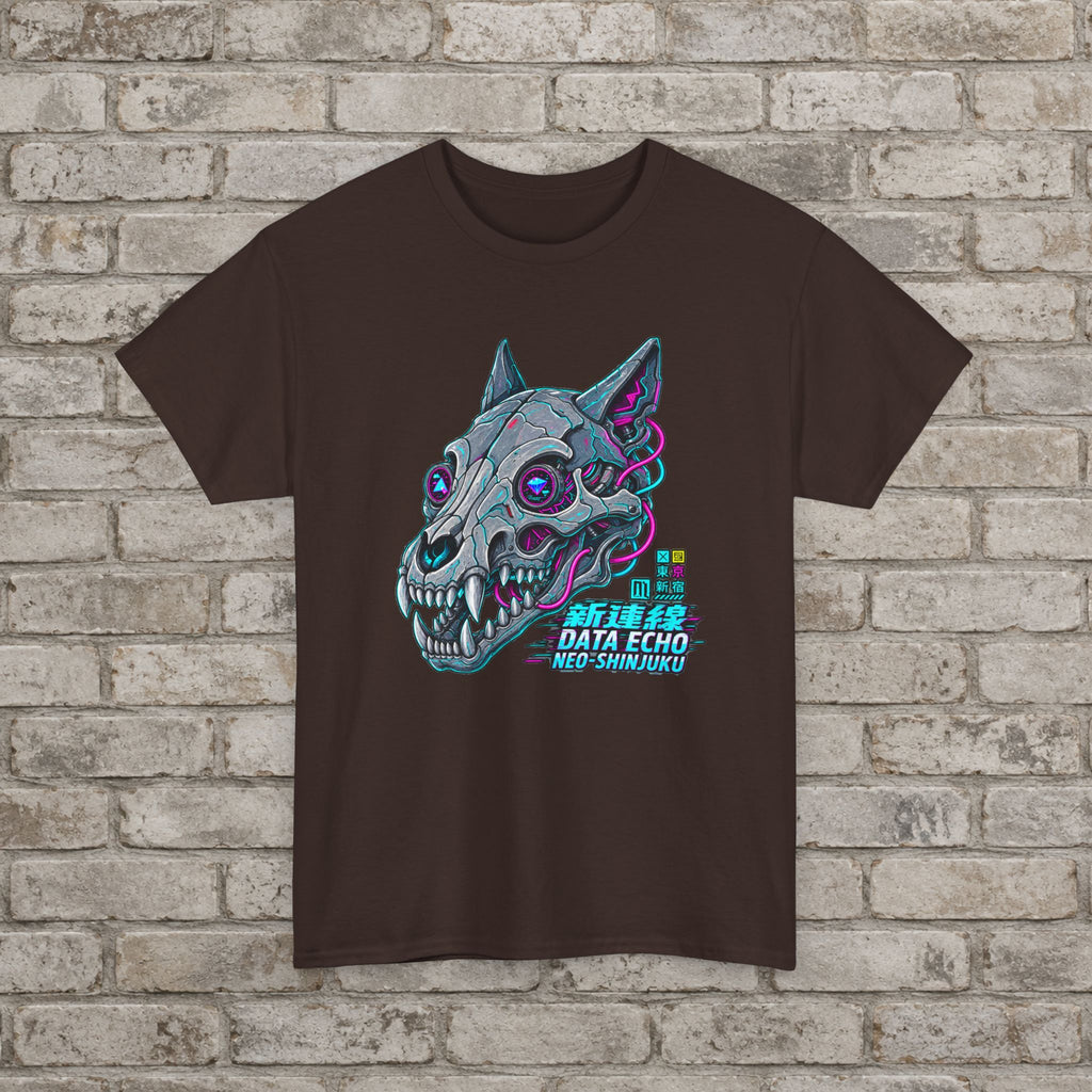 Data Echo Cyberpunk Anime T-Shirt