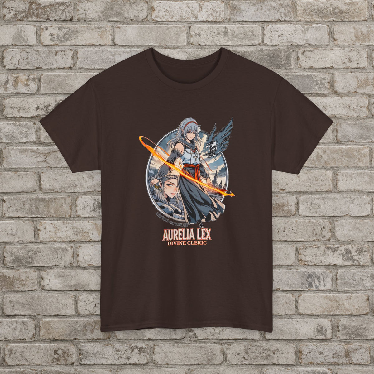 Aurelia Lex: Divine Cleric Anime T-Shirt