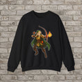 Elf Flame Archer: Anime Fantasy Sweatshirt
