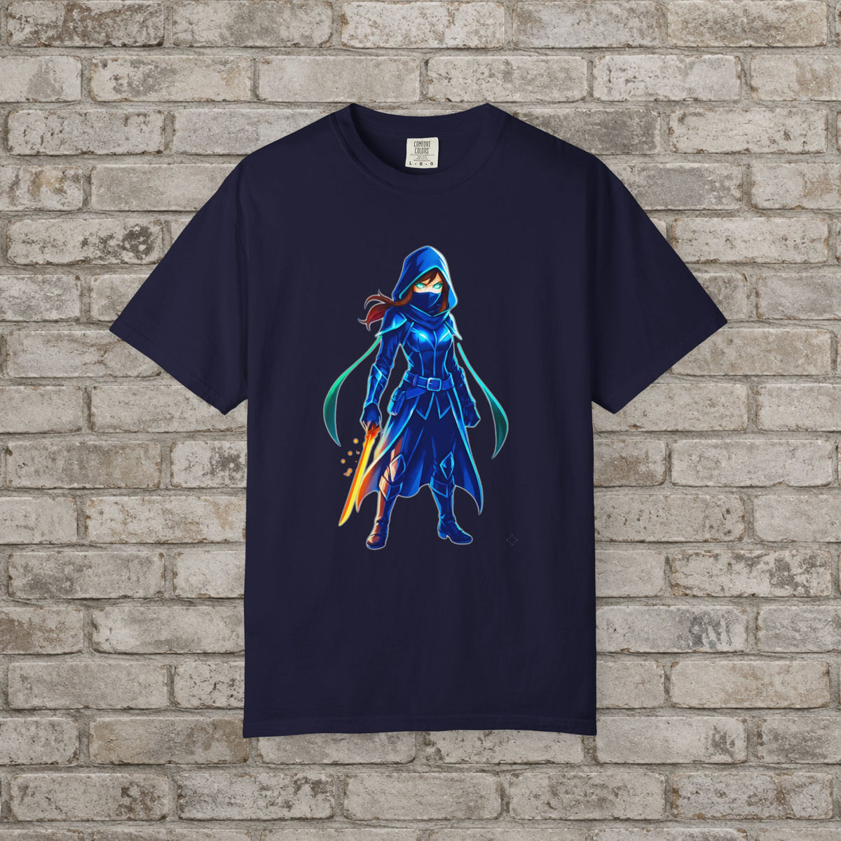 Neon Rogue Anime T-Shirt