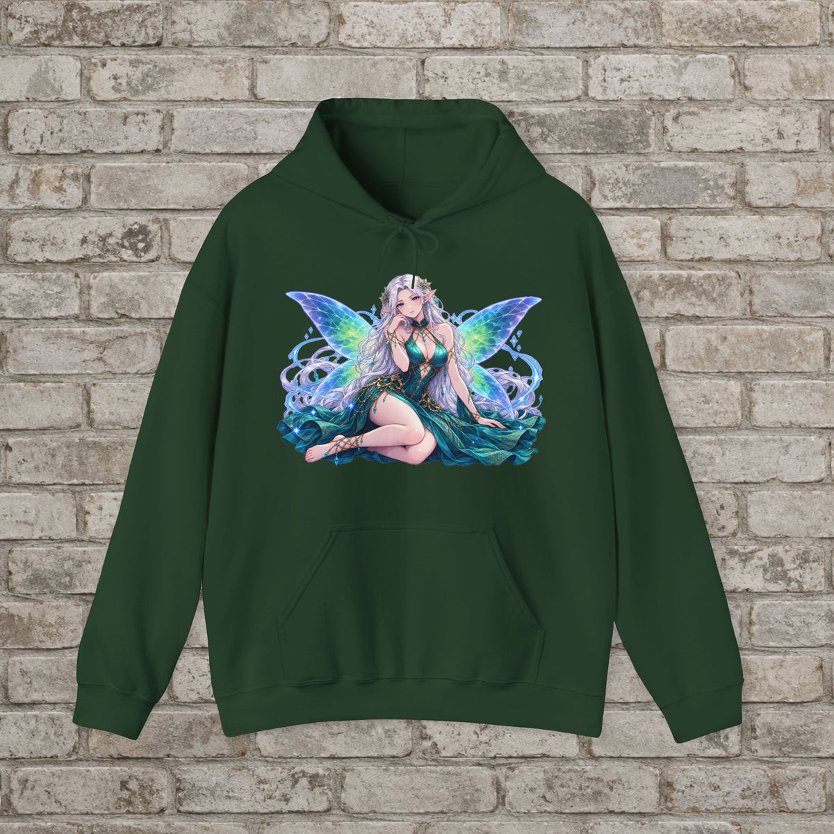 Aurelyn Starlight Fae Anime Hoodie