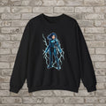 Stormforged: Lightning Warrior Anime Sweatshirt