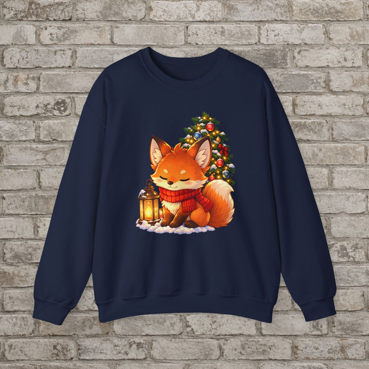 Cozy Christmas Fox Sweatshirt