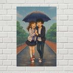 Rainy Day Romance Anime Poster