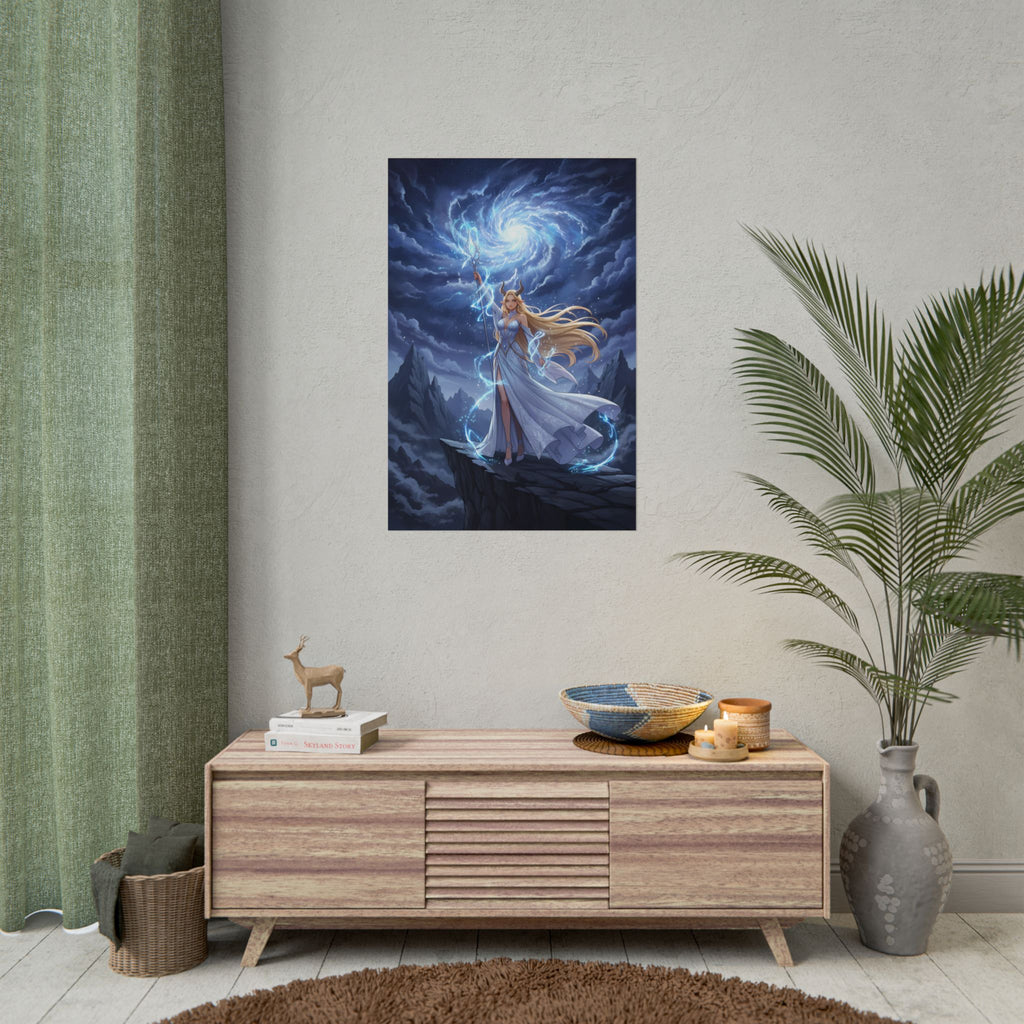 Elowyn Starlight Anime Fantasy Poster
