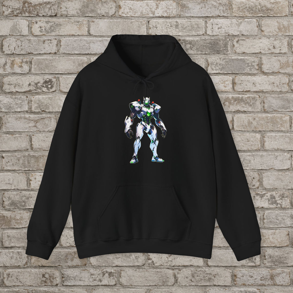 Ironclad Sentinel Mecha Anime Hoodie