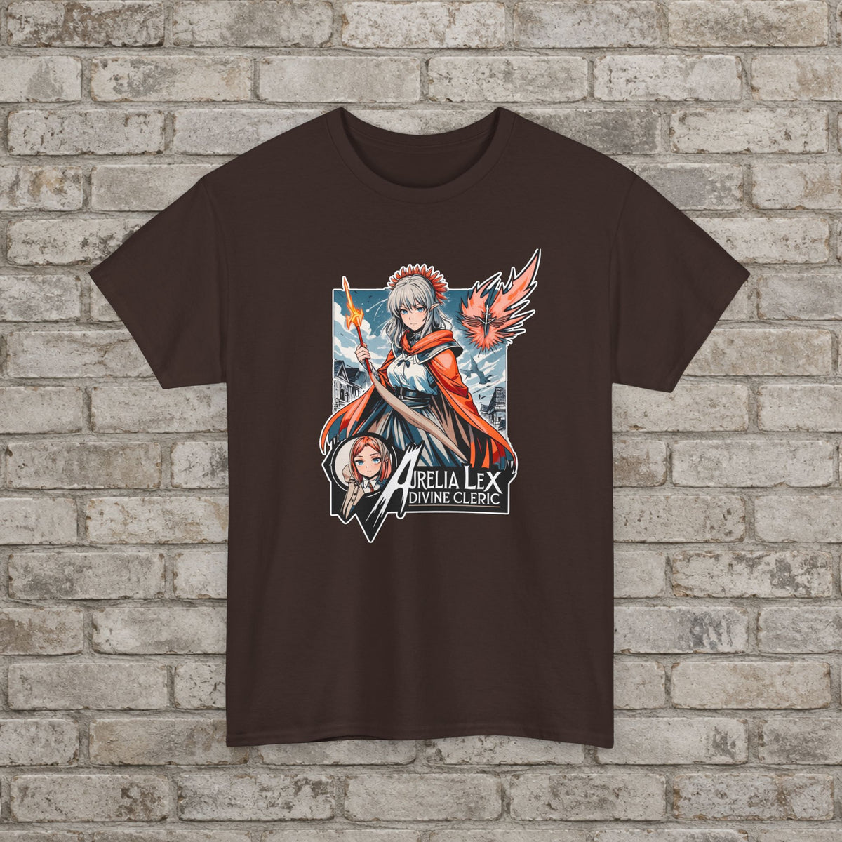 Aurelia Lex Divine Cleric Anime T-Shirt
