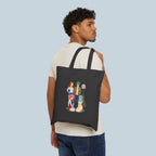 Anime Girl Group Tote Bag – Otaku Merch for Fans & Collectors