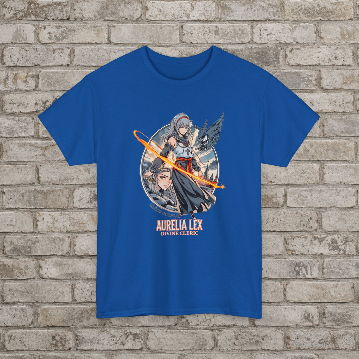 Aurelia Lex: Divine Cleric Anime T-Shirt