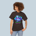 Spirit Guardian Tiger Anime Shirt Neon Fantasy Guardian Animal Tee