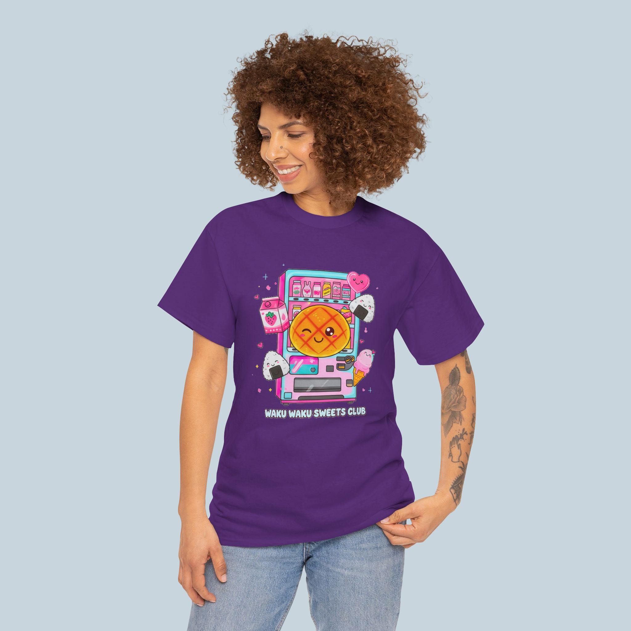 Waku Waku Sweets Club Kawaii Vending Machine T-Shirt