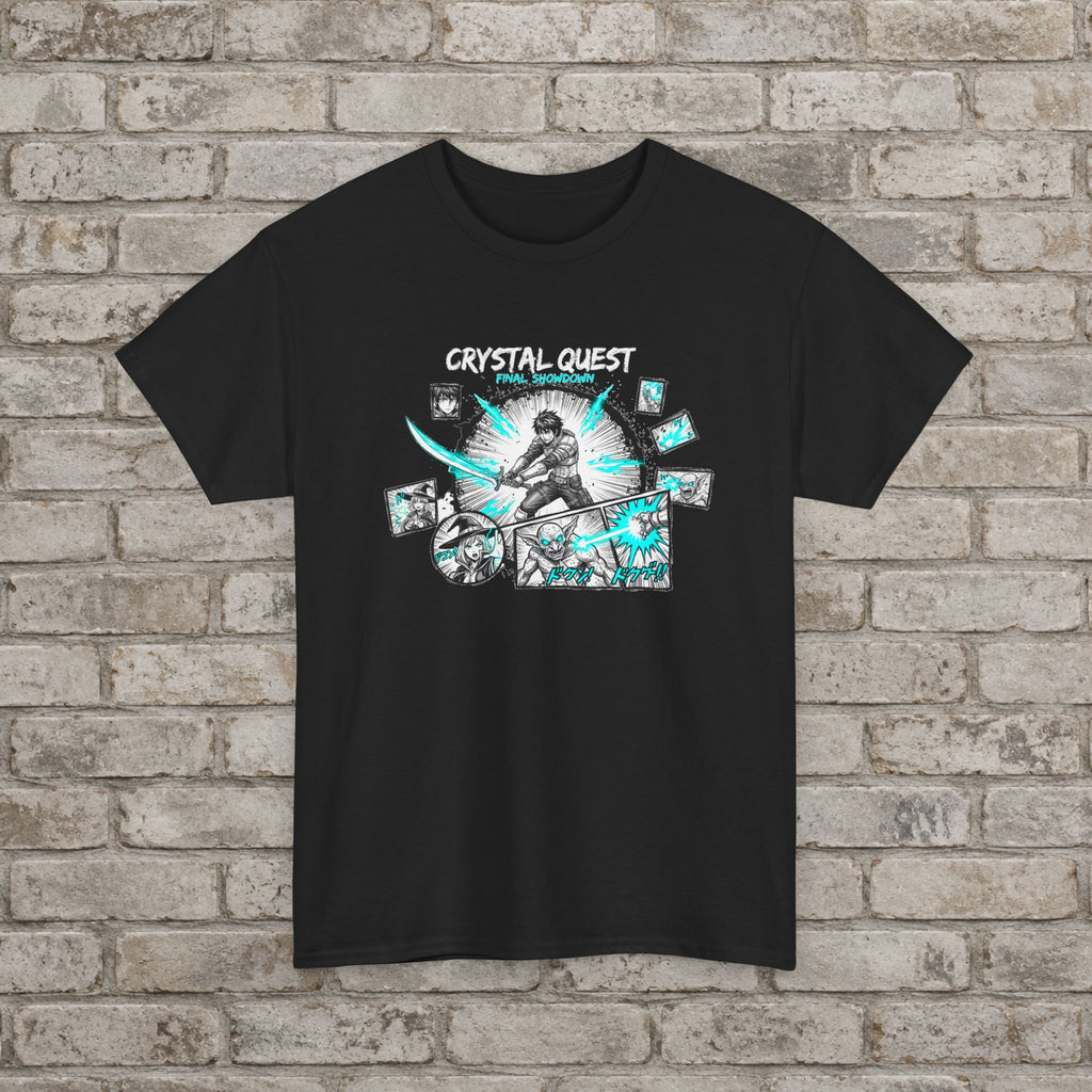 Crystal Quest Anime RPG T-Shirt