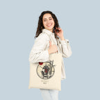 Spirit Anime Tote Bag Japanese Zen Warrior Samurai Minimalist Aesthetic Canvas Bag