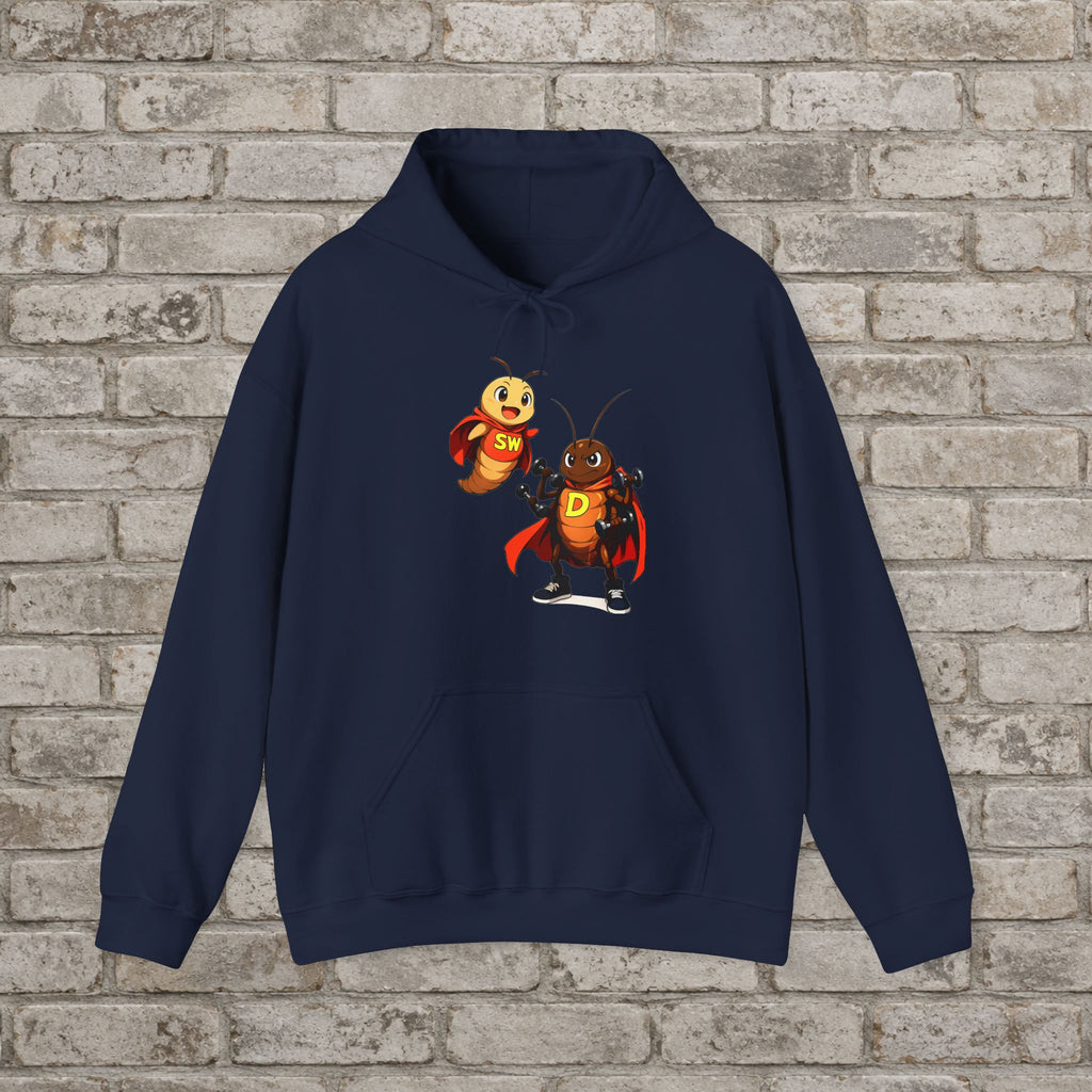 Superbug & D-Roach Funny Anime Hoodie