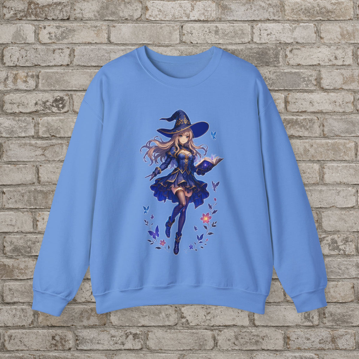 Spellbound Witch: Anime Magic Sweatshirt