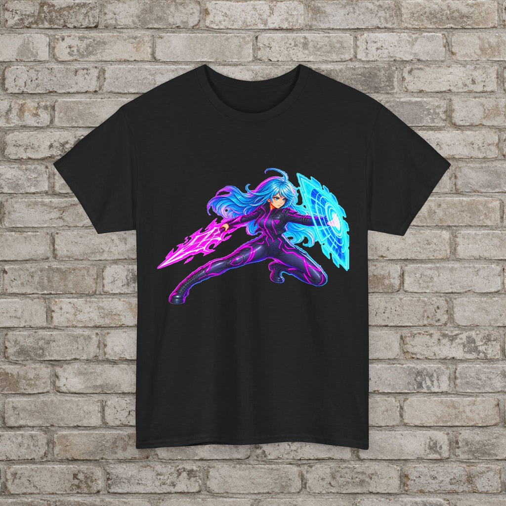 Astra Pulse Anime Sci-Fi T-Shirt