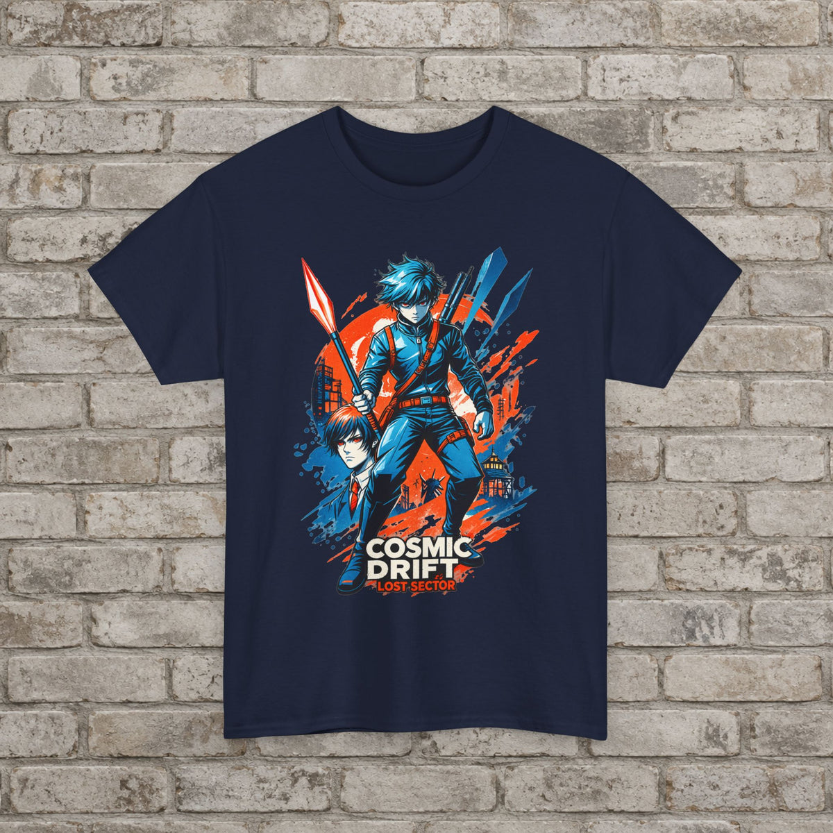 Cosmic Drift Anime T-Shirt
