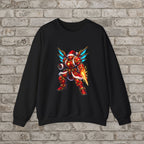 Cyber Santa: Mecha Christmas Anime Sweatshirt