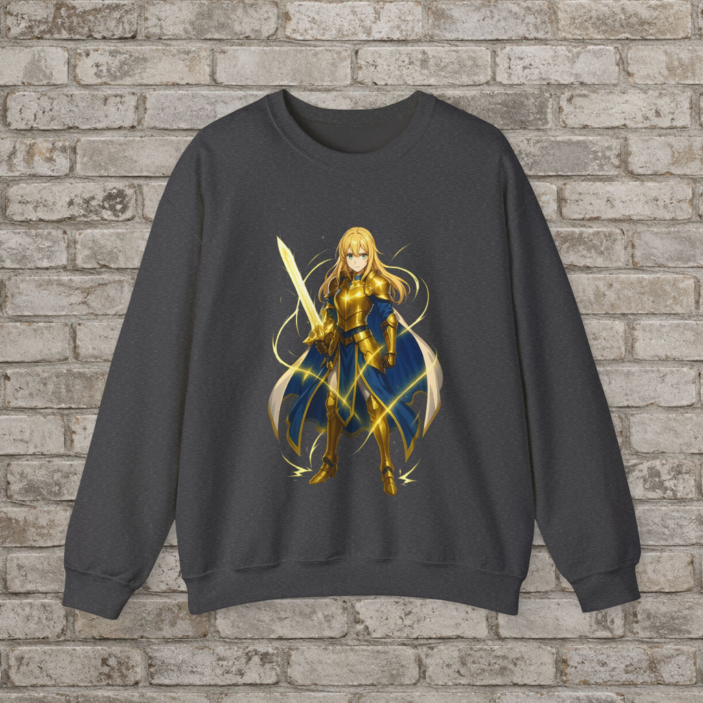 Golden Knight Anime Warrior Sweatshirt