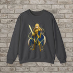 Golden Knight Anime Warrior Sweatshirt