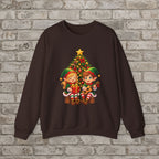 Christmas Elf Duo Anime Sweatshirt