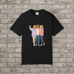 Anime Friends Group Selfie T-Shirt