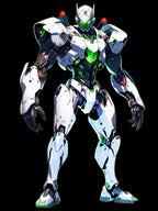 Anime Mecha Hoodie Neon Robot Techwear Cyberpunk Streetwear Gift for Anime Fans and Gamers