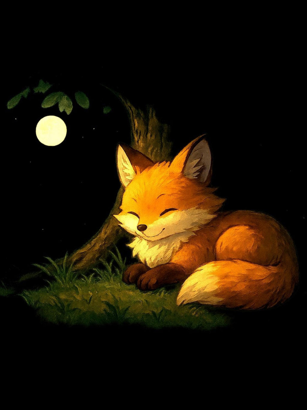 Fox Café Anime Sweatshirt  Cozy Autumn Gift for Animal Lovers Cute Fox Art Japanese Style Streetwear Epic Anime Apparel