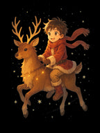 Anime Christmas Boy Sweatshirt Cute Holiday Gift Cozy Winter Outfit for Anime Fans and Collectors