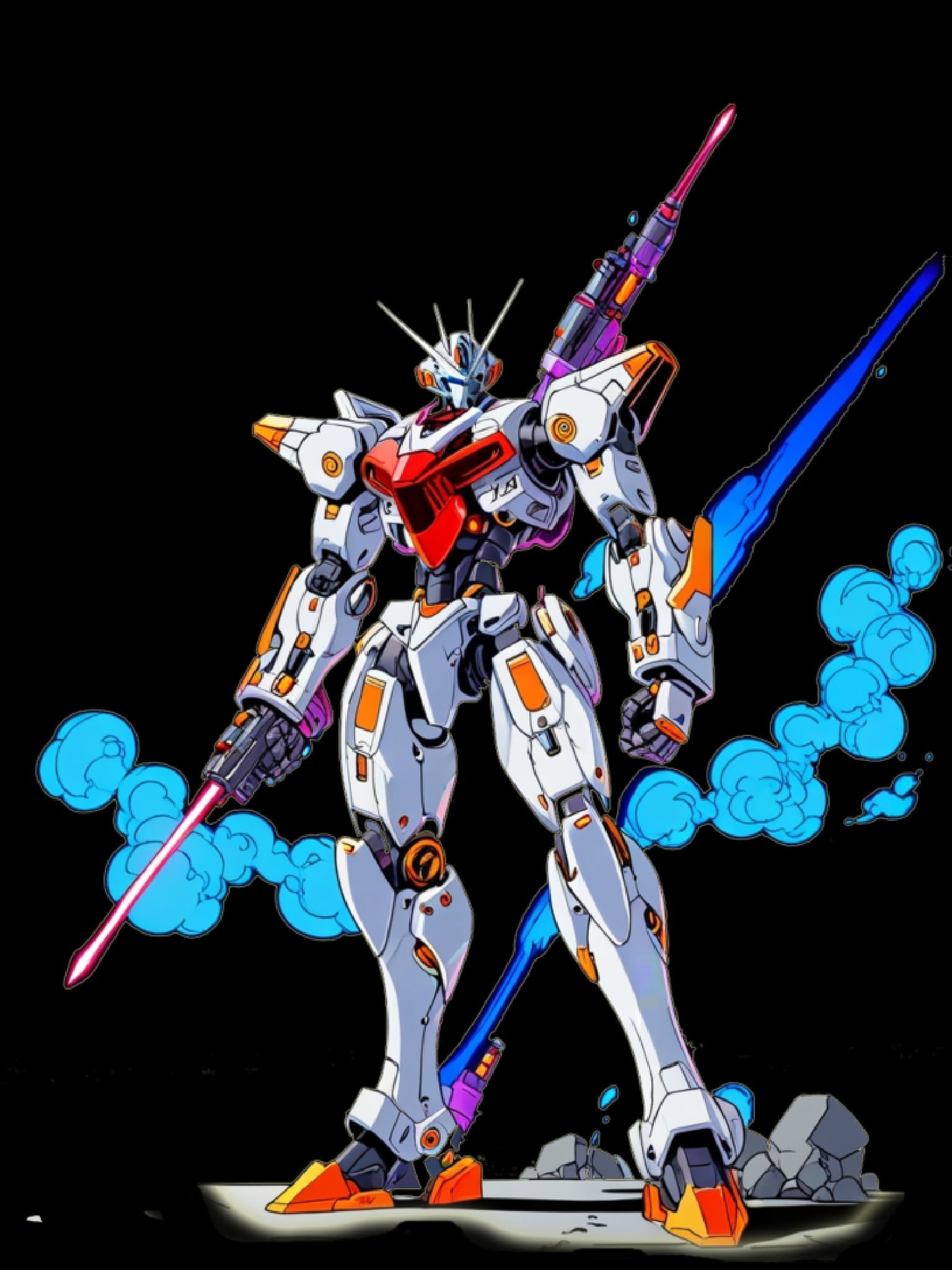 Anime Mech Hero T Shirt Futuristic Robot Warrior Tee 2000s Mecha Graphic Gift for Anime Fans and Gamers