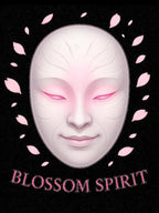 Blossom Spirit Anime Hoodie Cherry Blossom Mask Aesthetic Japanese Streetwear Pullover Hoodie Gift for Anime Fans and Dreamers