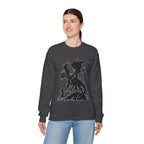 Anime Dragon Crewneck Sweatshirt: Fantasy Unisex Apparel