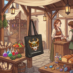 The Horned Queen Anime Tote Bag